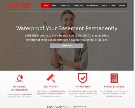 website thubmnail of SaniTred