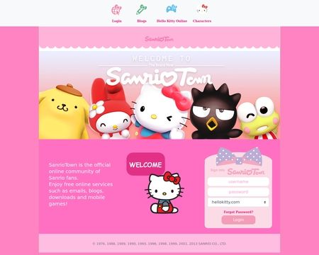 website thubmnail of SanrioTown