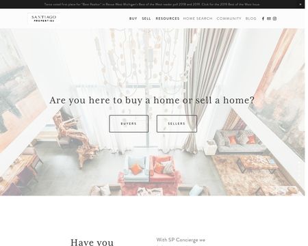 website thubmnail of Santiago Properties Grand Rapids Realtor