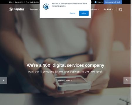 website thubmnail of Sapdra