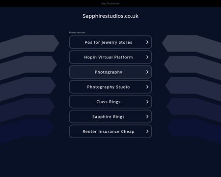 website thubmnail of Sapphire Studios