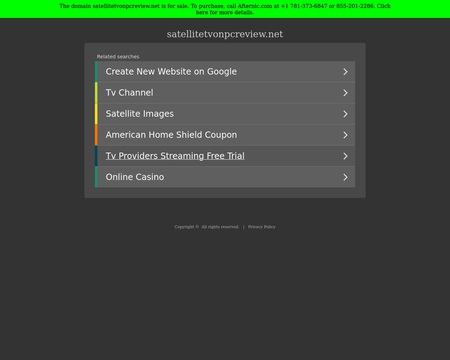 website thubmnail of Satellitetvonpcreview