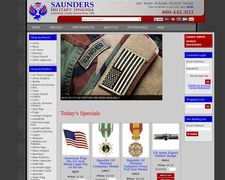 Thumbnail of Saunders Military Insignia