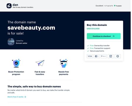 website thubmnail of Savebeauty