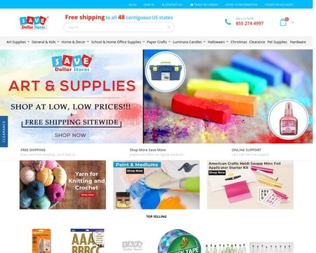 website thubmnail of Save Dollar Stores