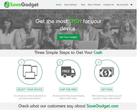 website thubmnail of Savegadget
