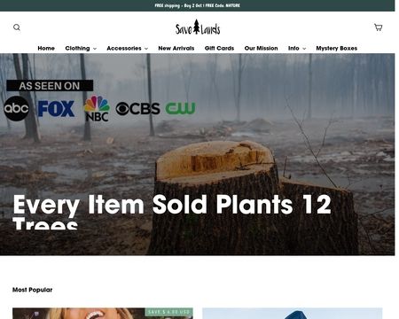 website thubmnail of Savelands.org