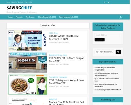 website thubmnail of Savingchief
