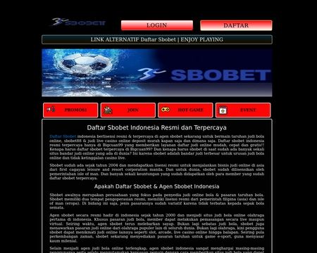 website thubmnail of Sbobetonline.netlify.app