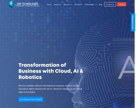 website thubmnail of SBR Technologies