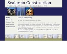 Thumbnail of Scalercioconstruction.com