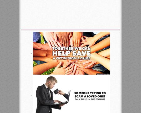 website thubmnail of Scam Warners