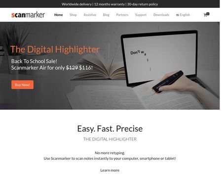 website thubmnail of ScanMarker