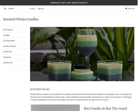Scented Wicks Candles