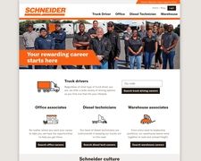 Thumbnail of Schneiderjobs.com