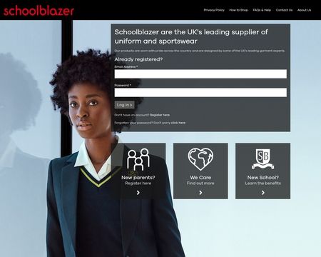 website thubmnail of Schoolblazer Limited