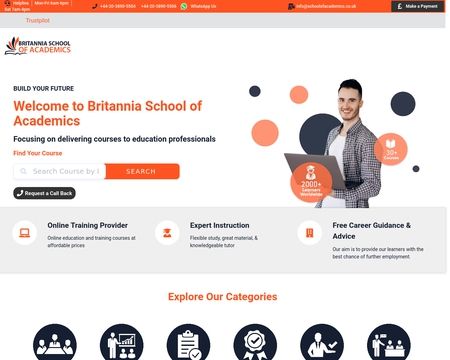 website thubmnail of Schoolofacademics.co.uk