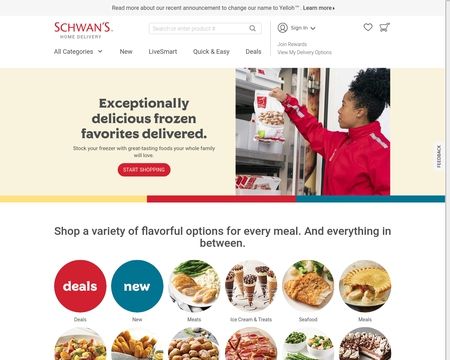 website thubmnail of Schwan's