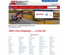 Thumbnail of ScooterPartsExpress.com