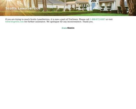 website thubmnail of Scotts LawnService