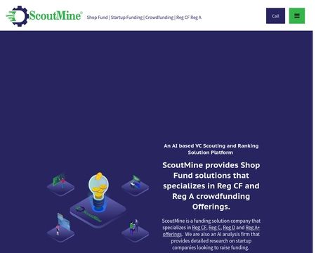 website thubmnail of Scoutmine