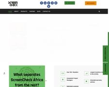 Thumbnail of Screencheckafrica.com