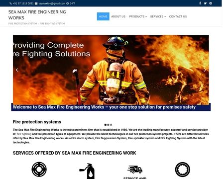 website thubmnail of Sea-max-fire