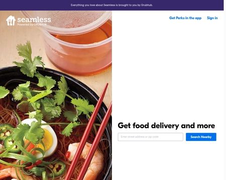 website thubmnail of Seamless