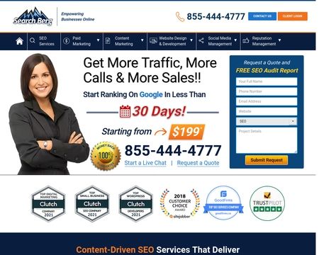 website thubmnail of SearchBerg