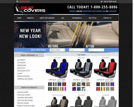 website thubmnail of Seat Covers Unlimited
