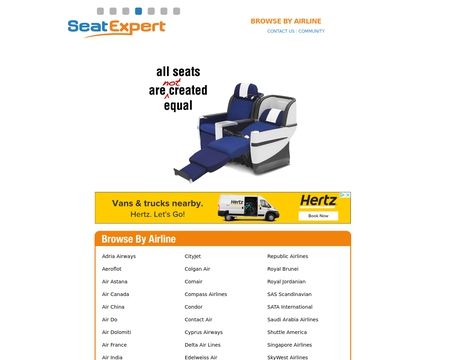 website thubmnail of SeatExpert