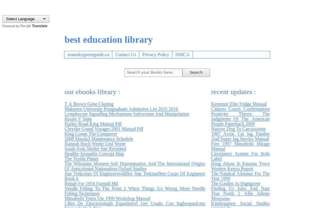 website thubmnail of Seatoskygreenguide.ca