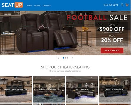 website thubmnail of SeatUp