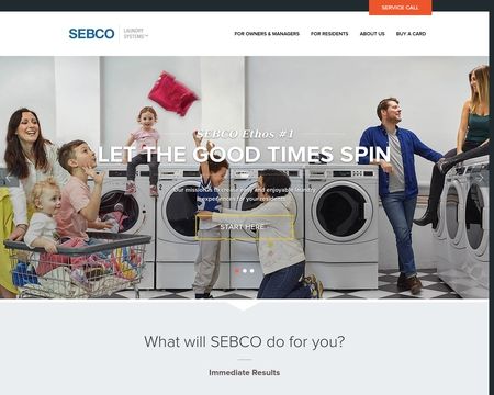 website thubmnail of Sebco Laundry