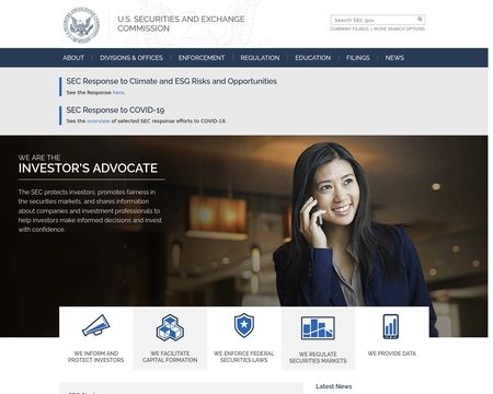 website thubmnail of SEC.gov
