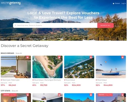website thubmnail of Secret Getaway