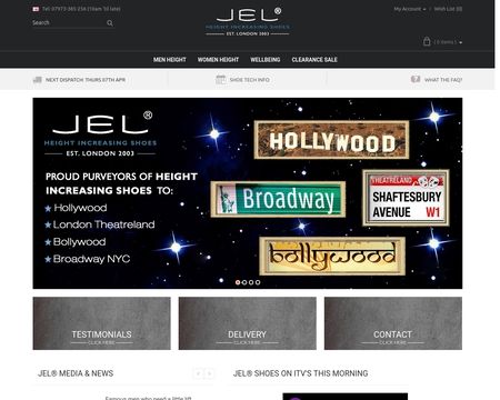 website thubmnail of Jago Secret Shoes