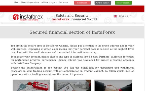 Thumbnail of Secure.instaforex.com