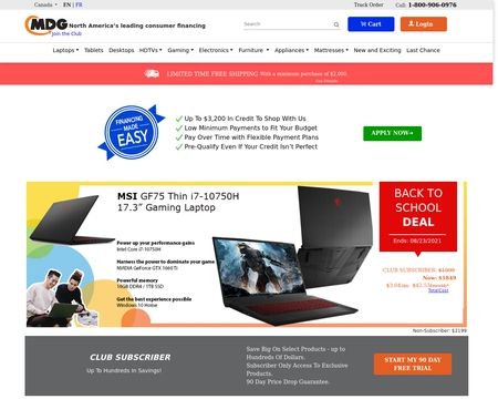 website thubmnail of Secure.mdg.ca