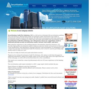 website thubmnail of SecuritizationAuditPro