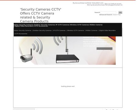 website thubmnail of Security Cameras Cctv