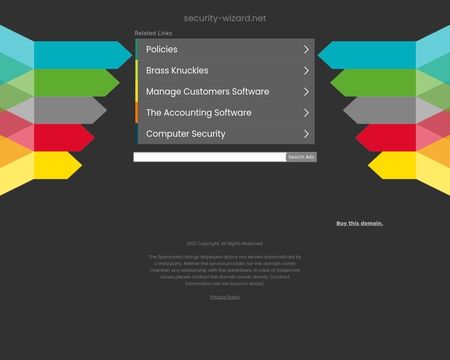 website thubmnail of Security-Wizard