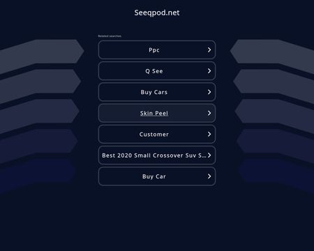 website thubmnail of Seeqpod Net