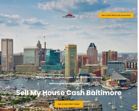 website thubmnail of Sellmyhousecashbaltimore