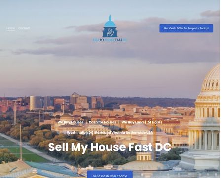 website thubmnail of Sellmyhousefastdc