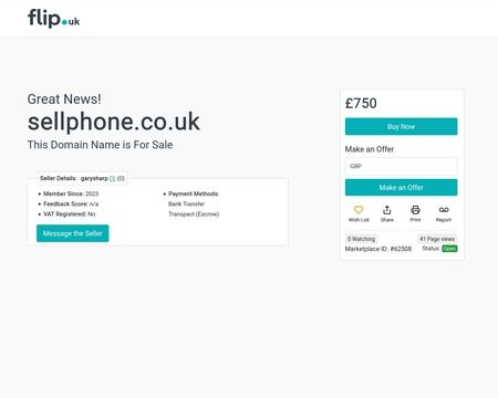 website thubmnail of Sellphone.co.uk