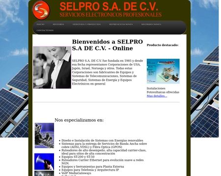 website thubmnail of Selpro-online