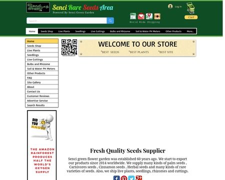 website thubmnail of Sencirareseeds
