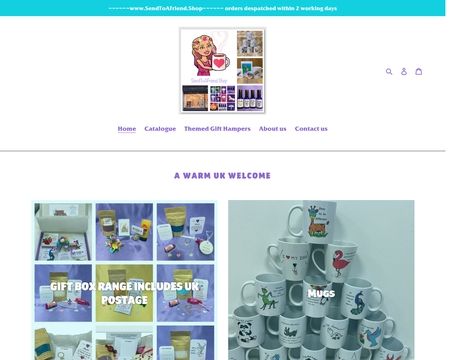 website thubmnail of Send To A Friend UK