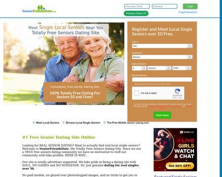 website thubmnail of Seniorfriendsdate